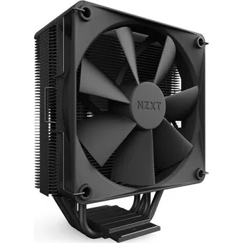 PC ventilátor Chladič NZXT "T120", skt. univerzální, chlazení vzduchem, ventilátor 120 mm, 1800 ot./min., výška chladiče 159 mm, 4 heatpipe, "RC-TN120-B1" (zelená známka 2,00 lei)