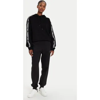 Dámská mikina KARL LAGERFELD Mikina 245W1801 Černá Regular Fit XS