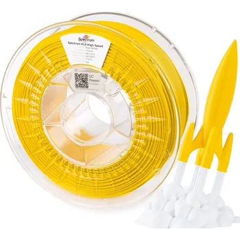 Filament Spectrum 81050 3D filament, PLA High Speed, 1,75mm, 1000g, TRUE YELLOW