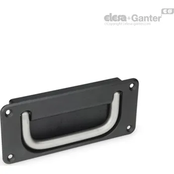 Madlo do koupelny Madla sklopná se zapuštěným prolisem Průmyslová madla GN 425.8-NI