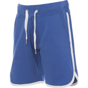 Chlapecké oblečení Payper Dětské teplákové kraťasy COMBAT KIDS Barva: KRÁLOVSKÁ MODRÁ/BÍLÁ, Velikost: 11/12