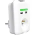 Přepěťová ochrana Bezkabelová přepěťová ochrana 2x USB 306 J bílá 1 zástrčka