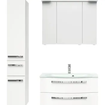 Koupelnový nábytek Koupelnová sestava Pelipal xpressline 4005 122 cm bílá vysoce lesklá 4005.0906112110