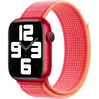 Řemínek na hodinky Apple Watch 49/45/44/42mm (PRODUCT)RED provlékací sportovní řemínek Červená