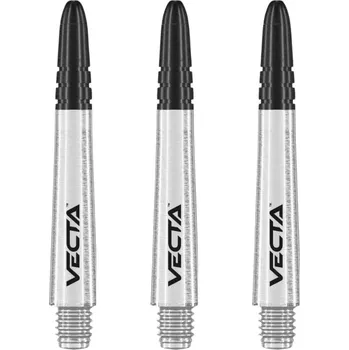 Příslušenství pro šipky Winmau Násadky Vecta Intermediate bílá