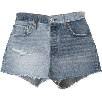 Dámské kraťasy Dámské džínové kraťasy Levi's&reg; 501 SHORTS 30 Modrá