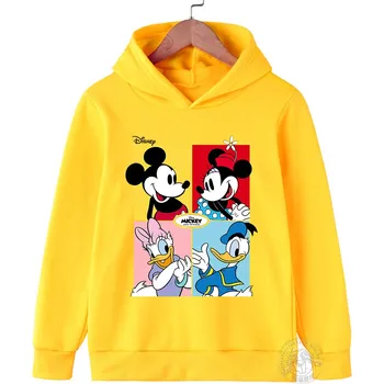 Chlapecký svetr MIKINA Disney "Mickey + Donald", různé barvy Barva: Žlutá, Velikost: 100