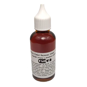 Doplněk stravy STEZA - Tinktura ČAGA Rezavec šikmý - FORTE 50 ml. (Tinktura Rezavec šikmý - ČAGA)