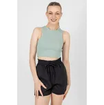 Only dámský crop top Vilma olivový Velikost: L