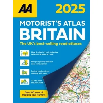 Cestování AA Motorist's Atlas 2025
