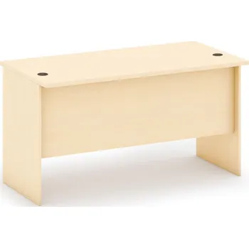 Psací stůl B2B Partner Kancelářský psací stůl MIRELLI, 140x80 cm, bříza