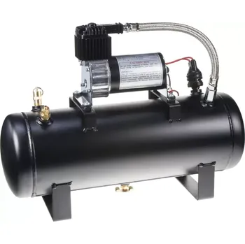Houkačka Vzduchový kompresor 12V, 9.3 Bar, 6 litrů nádoba