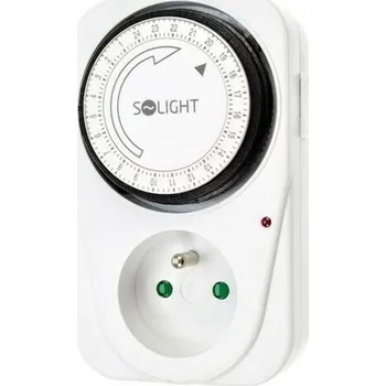 Stavebniny Solight DT01 Časový spínač denní do zásuvky