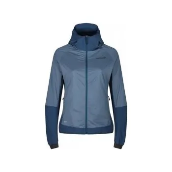 Dámská móda Inov-8 PERFORMANCE HYBRID JACKET W slate/navy 40; Modrá bunda + DÁREK DLE VÝBĚRU!