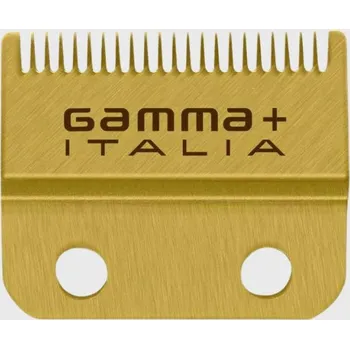 Příslušenství k holicímu strojku Gamma Piú GAMMA+ FIXED GOLD BLADE FADE náhradní hlavice pro střihací strojky