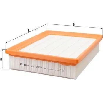 Vzduchový filtr Vzduchový filtr KNECHT LX 2085