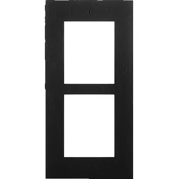 9155012B - IP Verso rám do zdi, 2 moduly - černý