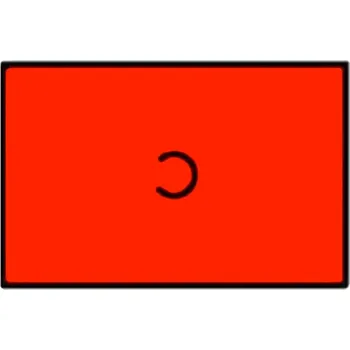 Etiketa cenová Motex 16x23 mm, červená, 870 ks