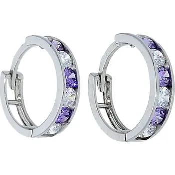 Náušnice Goldstore Stříbrné dětské kroužky Varianta: stříbrné náušnice