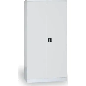 Nábytek B2B Partner Kovová skříň demontovaná, 1820 x 850 x 390 mm, 4 police, šedá