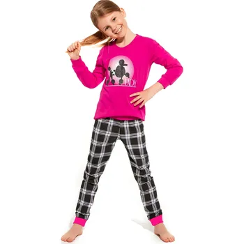 Pánské pyžamo Dívčí pyžamo 377/157 Lady - CORNETTE Růžová 98/104