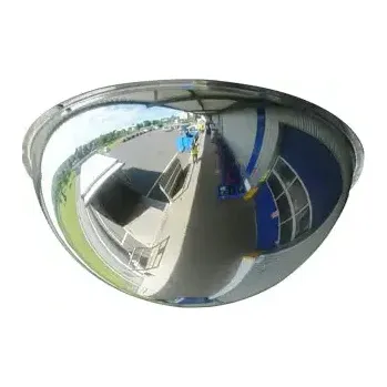 Bezpečnostní zrcadlo Půlkulaté kontrolní zrcadlo ekonomické, Ø 60 cm