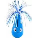 Flamingo Interaktivní hračka pro kočky houpací Crazy Frog modrá 6,5 x 20cm