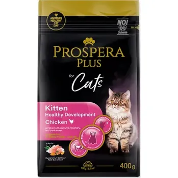 Krmivo pro kočku Krmivo Prospera Plus Kitten Chicken Healthy Development 0,4kg