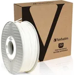VERBATIM filament do 3D tiskárny TEFABLOC TPE 1,75mm,190m, 500g bílý Bílá