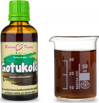 Přírodní produkt Bylinné kapky s.r.o. Gotukola tinktura 50 ml