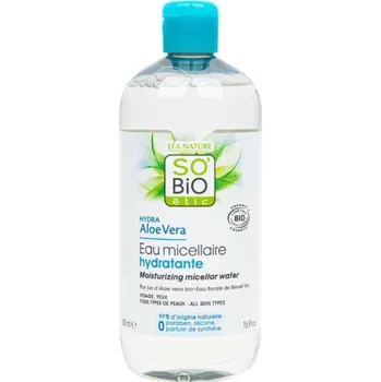 Micelární voda So´bio etic Voda micelární hydratační Aloe vera BIO 500ml, SO’BiO