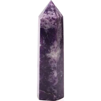 Drahý kámen Magieprirody.cz Obelisk Lepidolit špice 104 g - 9,2 cm #C324