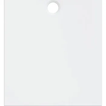 Sprchová vanička Geberit typ 35, obdélníková sprchová vanička, rozměr 80x100x3,5 cm, bílá mat (550.325.00.1)