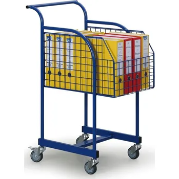 Plošinový vozík Vozík s drátěným košem