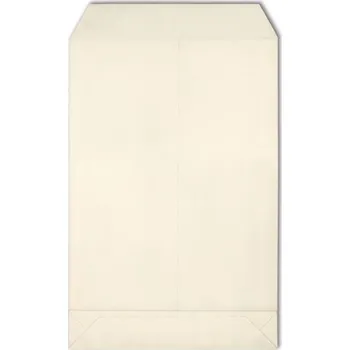 Obálka Pošt.tašky B5-kříž.dno,bez lepidla,bělené,100ks