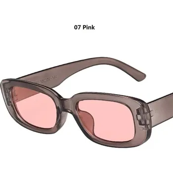 Stylové sluneční brýle dámské UV400 Vintage - 07 Růžová