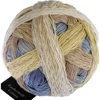 Příze Schoppel Wolle Zauberball® Cotton 2440 Feldversuch (Bavlněná příze Zauberball Cotton 2440 Feldversuch)