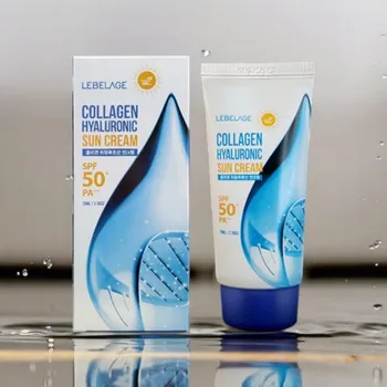 Přípravek na opalování LEBELAGE - Collagen Hyauronic Sun Cream (SPF50+/PA+++) - Pečující SPF s kolagenem a kyselinou hyaluronovou - 70 ml