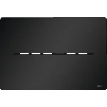 Splachovací tlačítko Tece TECEsolid ovládací tlačítko, bezdotykové, napájení 12 V, nerez ocel, černá mat (9240455)
