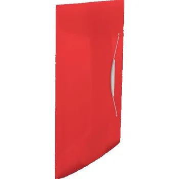 Desky s chlopněmi a gumičkou VIVIDA A4,červ.