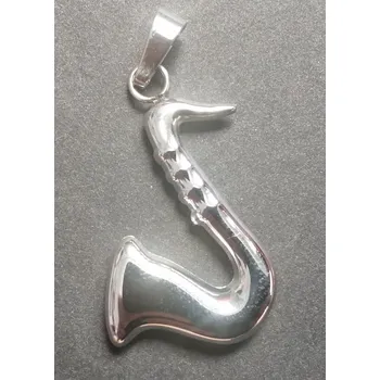 Přívěsek Saxofon - přívěsek z oceli