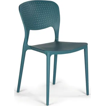 Jídelní židle Plastová jídelní židle EASY II, modrá