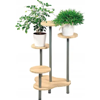 Stojan na květiny Květinový stojan ELIS 72,5 cm dub sonoma