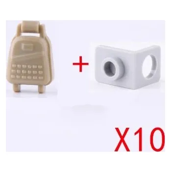 ostatní stavebnice Vojenské stavebnice mini cihly pro děti | lego komponenty - O-10PCS