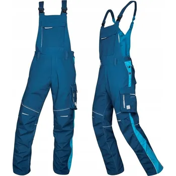 montérky Montérkové kalhoty s laclem URBAN - modré - 62