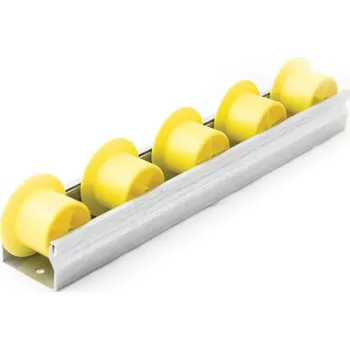 Dopravníkový pás Válečková kolejnice s nákolkem, délka 3 m