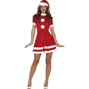 Guirca Dámský kostým - Sexy Mrs. Claus Velikost - dospělý: S