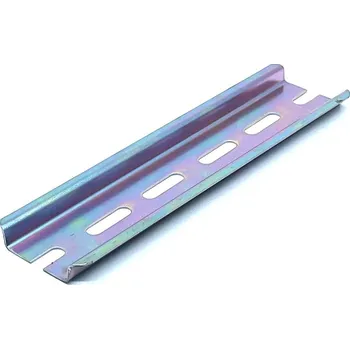 Tracon electric Montážní DIN lišta perforovaná 137mm 35/7.5mm, l=137mm