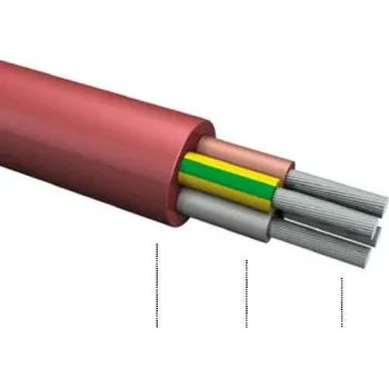 elektrický kabel Kabel SIHF 3 x 2,5 silikonový pro vysoké teploty, pevné a pohyblivé uložení