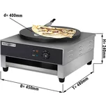 G.Gastro Palačinkovač - s 1 plotýnkou - Ø 40 cm | Crepes maker | Crepes iron | Crepes plate | Crepiere